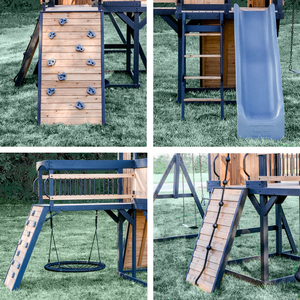 Timber Crossing Swing Set