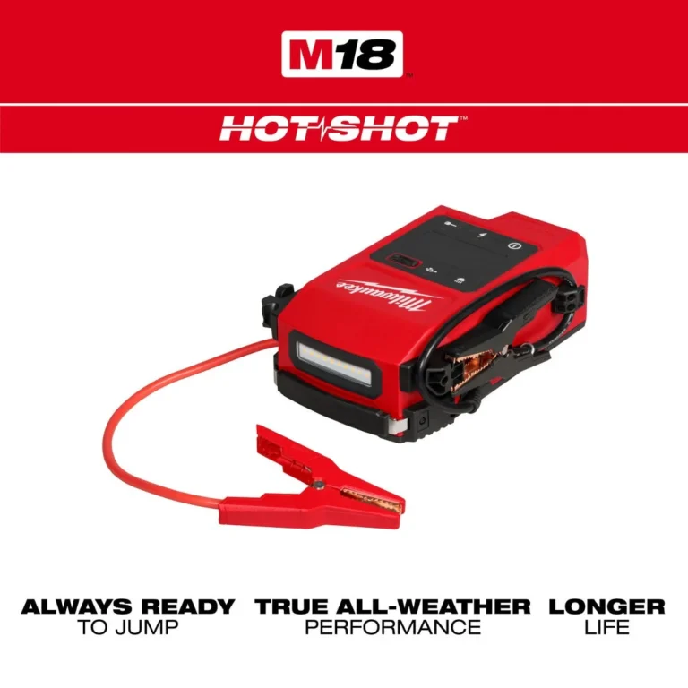 Milwaukee 3841-20 M18 HOTSHOT Jump Starter w/ (2) 5.0Ah Batteries