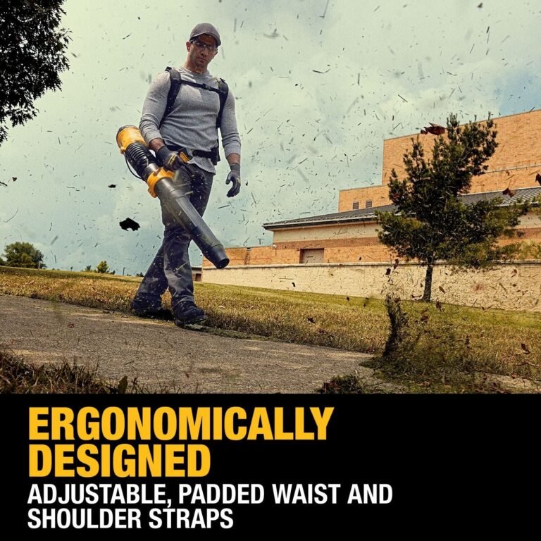 DeWALT DCBL570Z2 60V FlexVOLT 160-MPH 855-CFM Backpack Blower 15.0Ah Kit