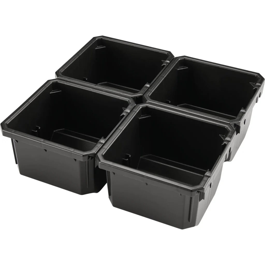 Makita T-92178 MAKTRAK Organizer Bin Set, Low-Profile Standard, 4-Pack