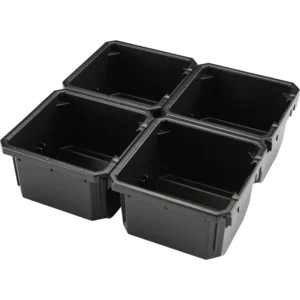 Makita T-92178 MAKTRAK Organizer Bin Set, Low-Profile Standard, 4-Pack