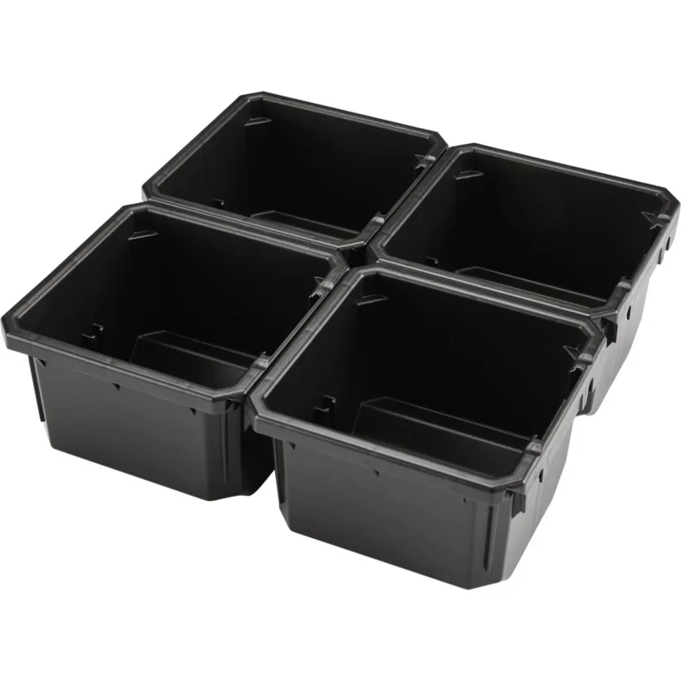 Makita T-92178 MAKTRAK Organizer Bin Set, Low-Profile Standard, 4-Pack