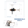 Rosewood Falls Swing Set