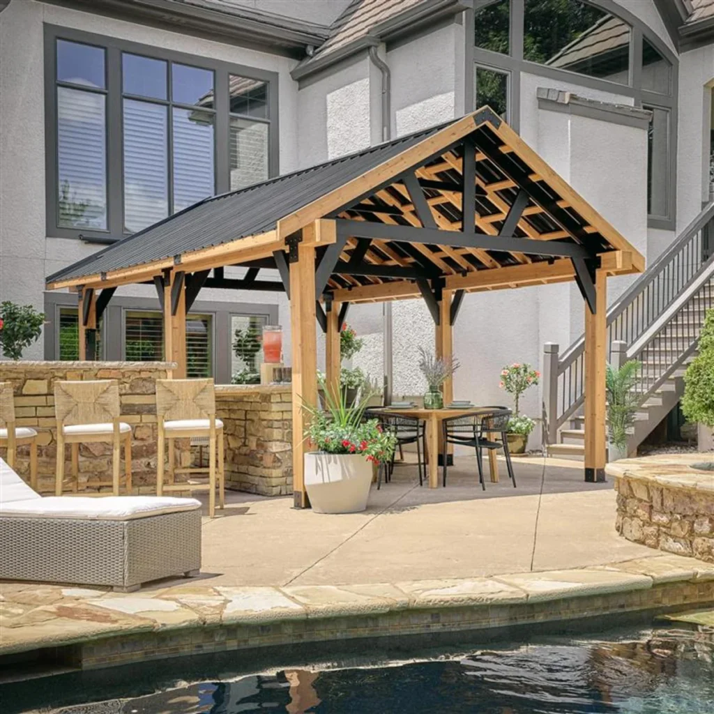 Lodge 16×14 Gazebo