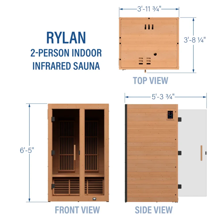 Rylan Indoor Infrared Sauna – 1 Person Coming Soon