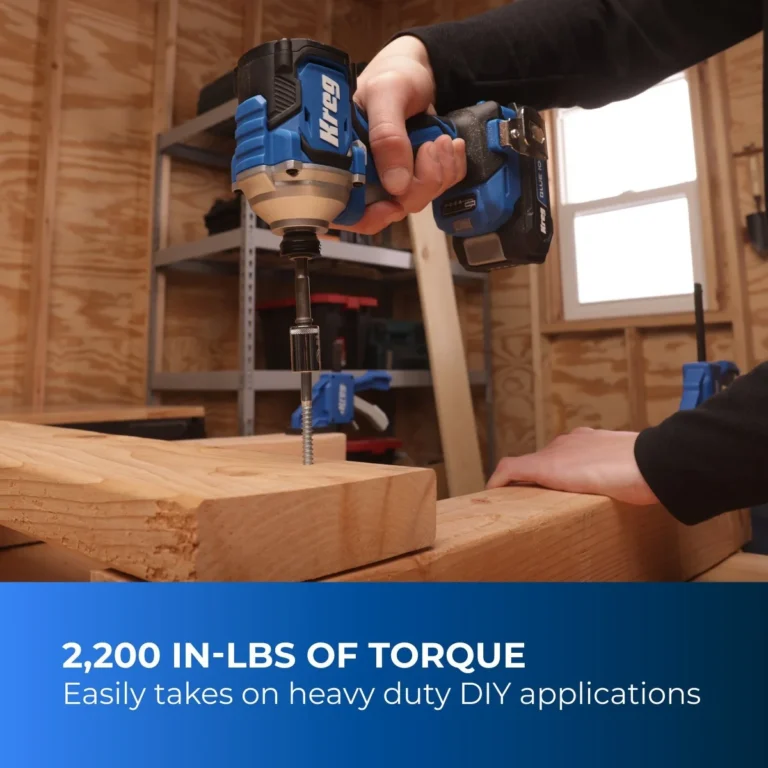 Kreg 20V Ionic Drive 1/4-in Compact Impact Driver 2.0Ah Kit