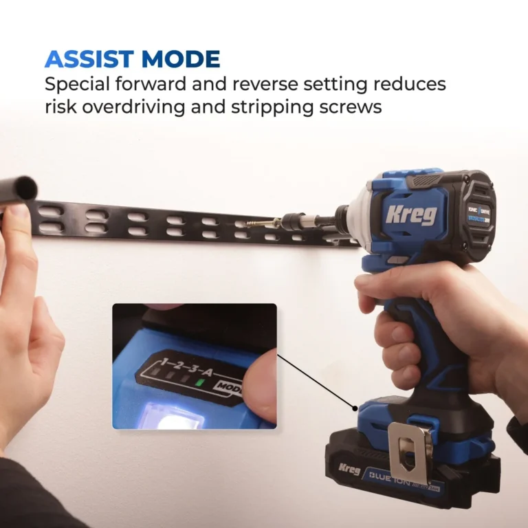 Kreg 20V Ionic Drive 1/4-in Compact Impact Driver 2.0Ah Kit